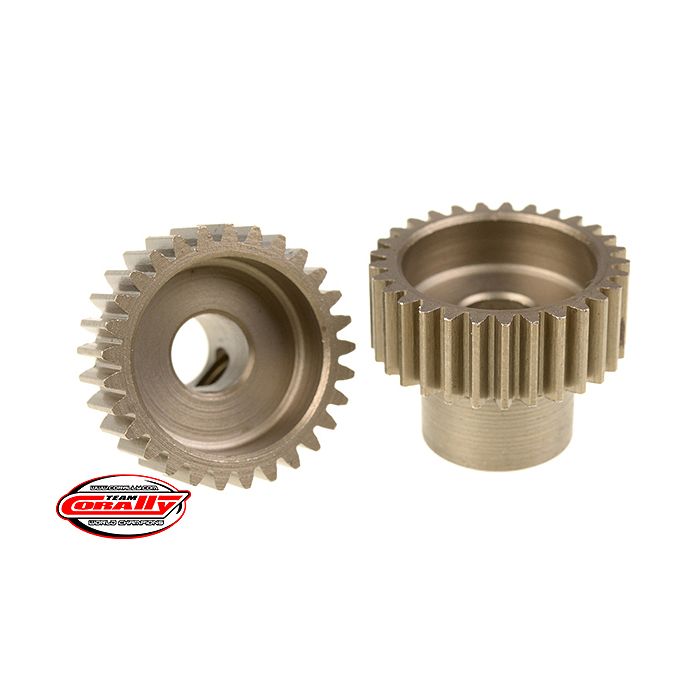 Corally 48 Dp Pinion Short Hardened Steel 29 Teeth 5M (C-72429) Corally 48 Dp Pinion Short Hardened Steel 29 Teeth 5M (C-72429)