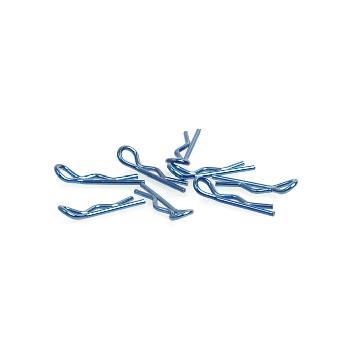 Core RC Small Body Clip 1/10 - Metallic Blue (8) Core RC Small Body Clip 1/10 - Metallic Blue (8)
