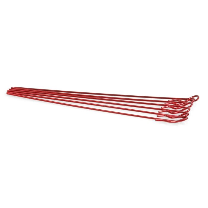 Core RC Extra Long Body Clip 1/10 - Metallic Red (6) Core RC Extra Long Body Clip 1/10 - Metallic Red (6)