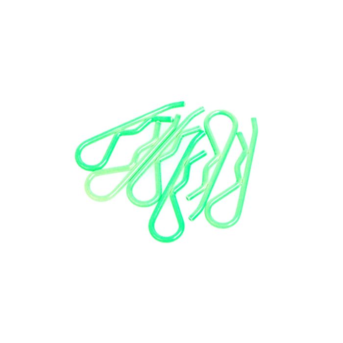 Core RC Body Clip 1/8 - Fluorescent Green (6) Core RC Body Clip 1/8 - Fluorescent Green (6)