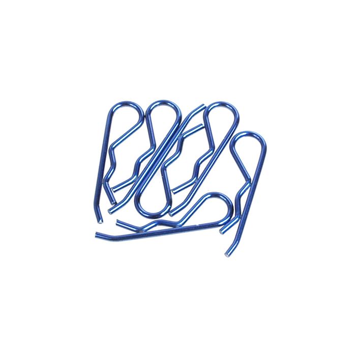 Core RC Body Clip 1/8 - Metallic Blue (6) Core RC Body Clip 1/8 - Metallic Blue (6)