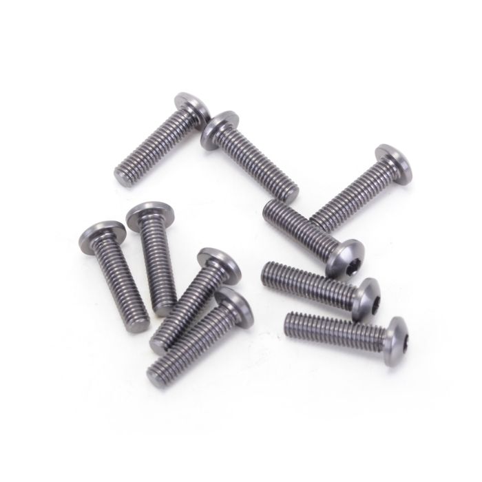 Core RC Alloy Button Head Hex Screws M3 x 12 pk10 (CR317) Core RC Alloy Button Head Hex Screws M3 x 12 pk10 (CR317)