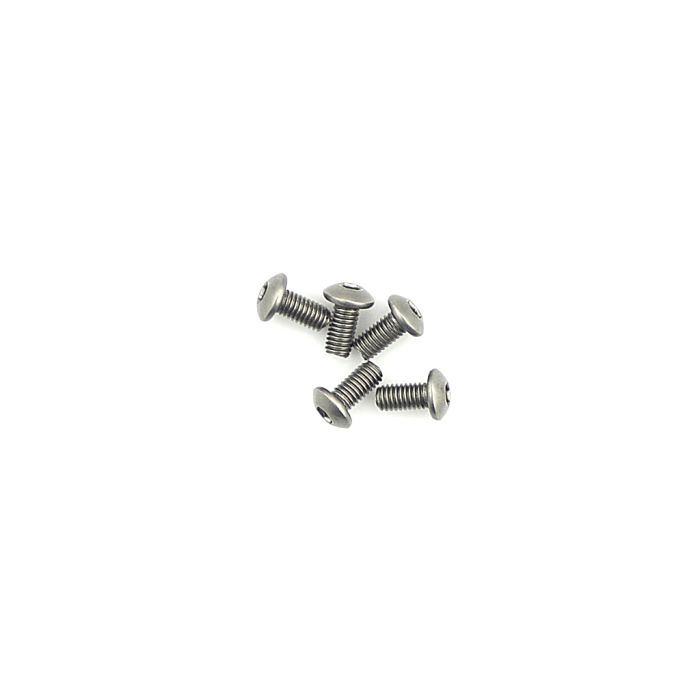 Core RC Titanium Button Head Hex Screws M3 x 6 pk10 (CR327) Core RC Titanium Button Head Hex Screws M3 x 6 pk10 (CR327)
