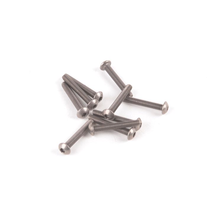 Core RC Titanium Caphead Hex Screws M3 x 20 pk10 (CR331) Core RC Titanium Caphead Hex Screws M3 x 20 pk10 (CR331)