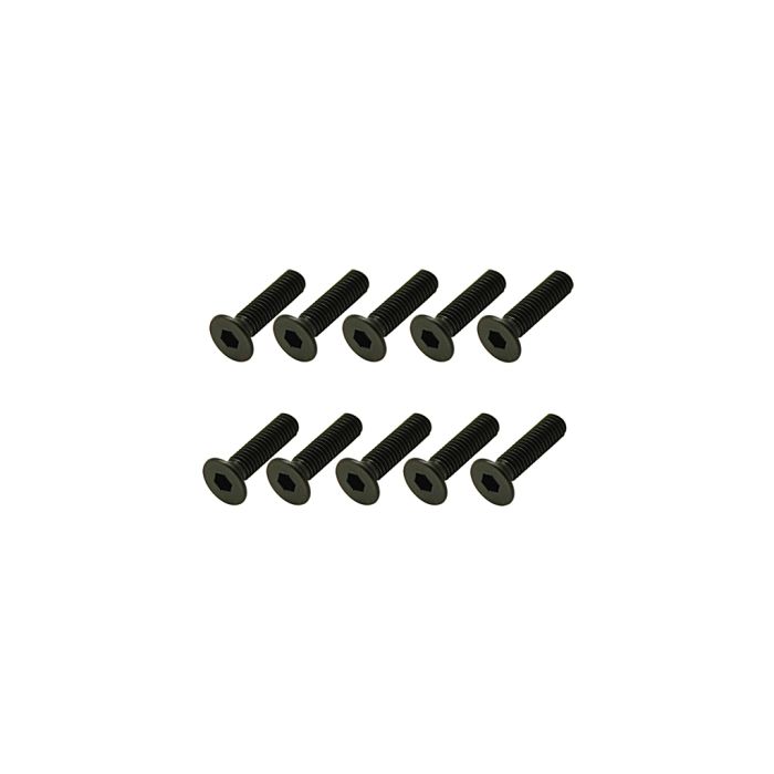 Core RC Steel Csk Hex Screws M3 x 12 pk10 (CR348) Core RC Steel Csk Hex Screws M3 x 12 pk10 (CR348)