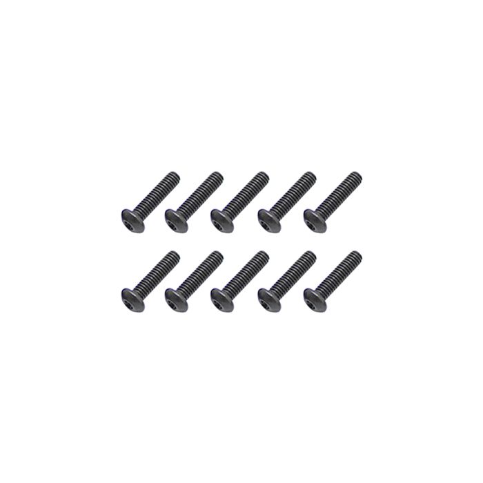 Core RC Steel Button Head Hex Screws M3 x 14 pk10 (CR365) Core RC Steel Button Head Hex Screws M3 x 14 pk10 (CR365)