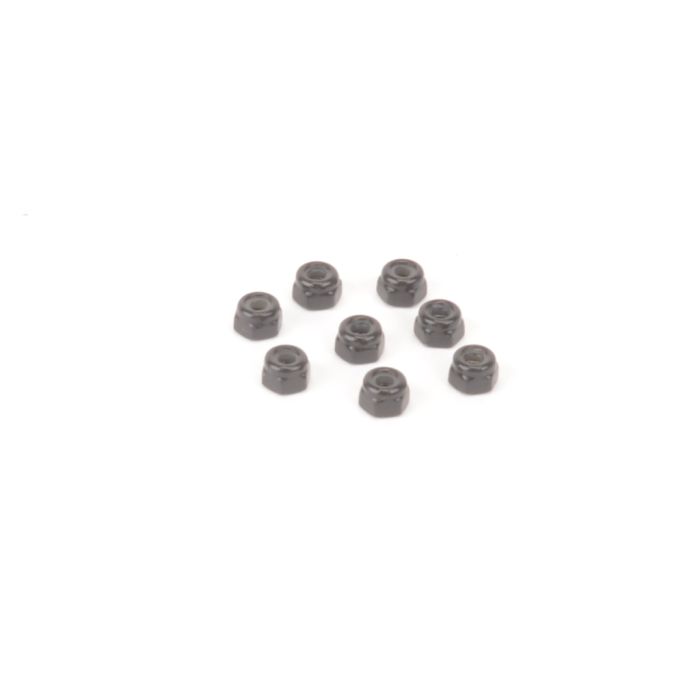 Core RC M2 Nyloc Nuts Steel - pk8 (CR460) Core RC M2 Nyloc Nuts Steel - pk8 (CR460)