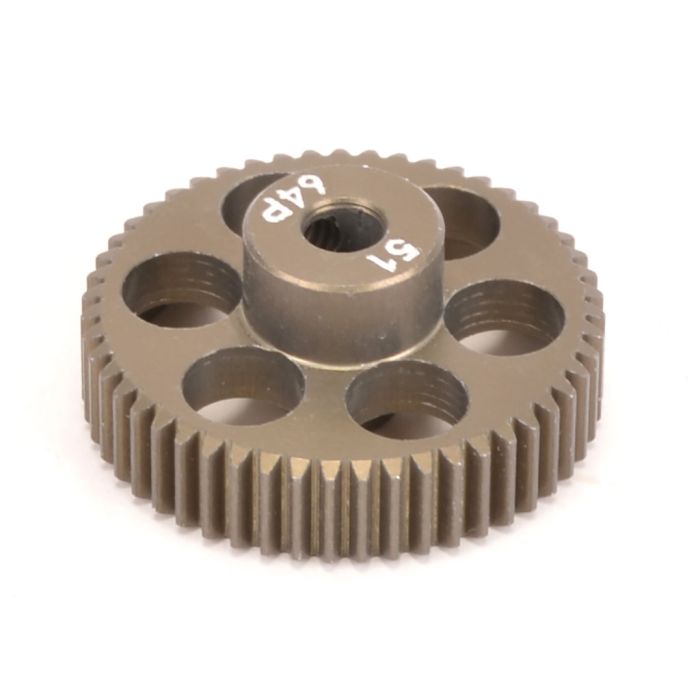 Core RC Pinion Gear 64DP 51T (7075 Hard) (CR6451) Core RC Pinion Gear 64DP 51T (7075 Hard) (CR6451)