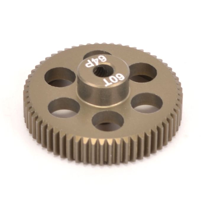 Core RC Pinion Gear 64DP 60T (7075 Hard) (CR6460) Core RC Pinion Gear 64DP 60T (7075 Hard) (CR6460)
