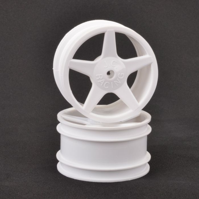 Core RC JC 5 Spoke 2.2 Rear White Wheel XLS,PC pr (CR681) Core RC JC 5 Spoke 2.2 Rear White Wheel XLS,PC pr (CR681)