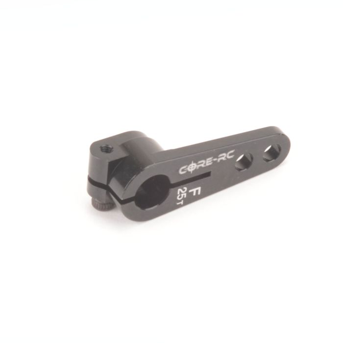 Core RC Alloy Servo Arm Offset Short - 25T Futaba Core RC Alloy Servo Arm Offset Short - 25T Futaba