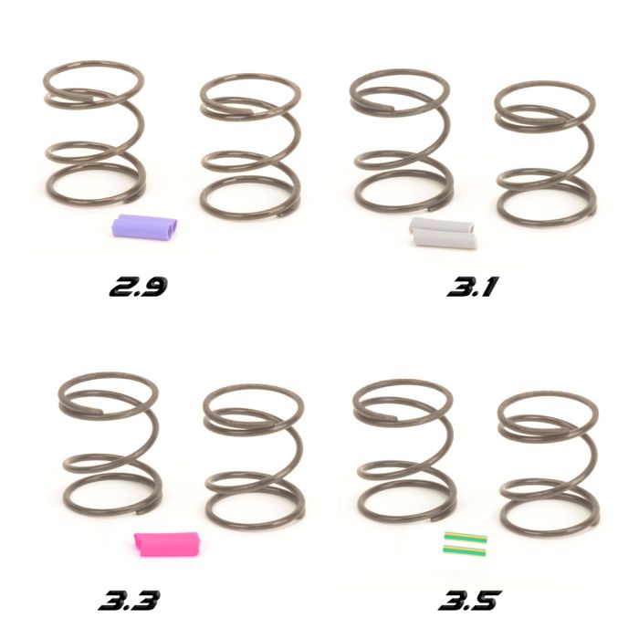 Core RC Hi Response TC Spring Set - Hard (CR854) Core RC Hi Response TC Spring Set - Hard (CR854)