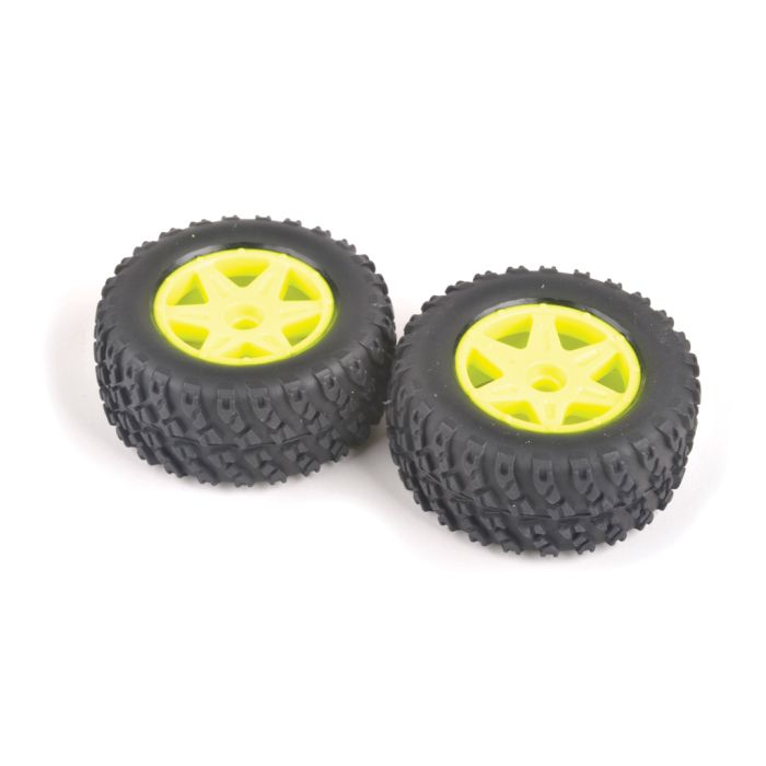 Core RC Spider Rear Tyre & Wheel Set - Yellow (CRA162) Core RC Spider Rear Tyre & Wheel Set - Yellow (CRA162)