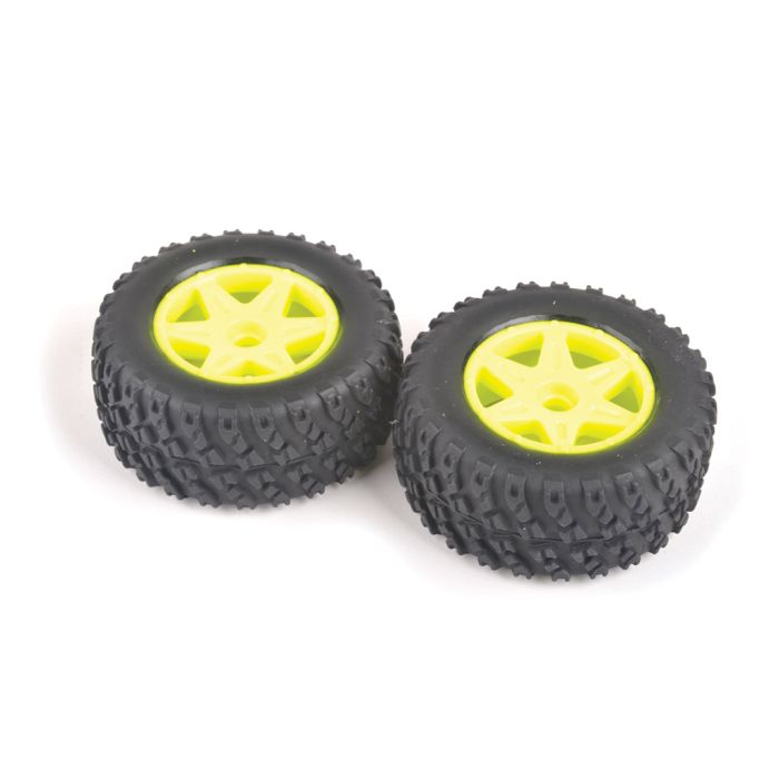 Core RC Spider Front Tyre & Wheel Set - Yellow (CRA163) Core RC Spider Front Tyre & Wheel Set - Yellow (CRA163)