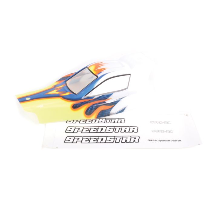 Core RC Speedstar Body White (CRA179) Core RC Speedstar Body White (CRA179)
