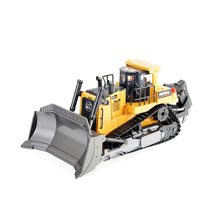 Huina 1:16 RC Bulldozer 2.4G 9Ch W/Die Cast Grab (CY1569) Huina 1:16 RC Bulldozer 2.4G 9Ch W/Die Cast Grab (CY1569)