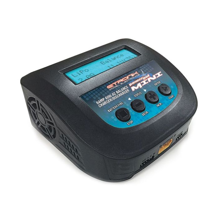 ETRONIX POWERPAL MINI AC 6A 60W BALANCE CHARGER/DISCHARGER