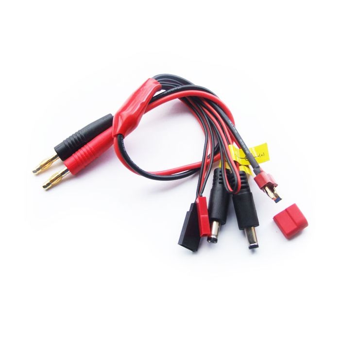 Etronix 4.0mm To Deans/Futaba/Jst/Rx/T X/Extra Wire Pvc Wire Etronix 4.0mm To Deans/Futaba/Jst/Rx/T X/Extra Wire Pvc Wire