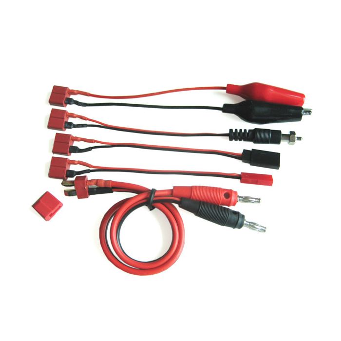Etronix Multifunctional Charging Cable Deans To JST/Croc/Futaba/Glow (ET0285) Etronix Multifunctional Charging Cable Deans To JST/Croc/Futaba/Glow (ET0285)