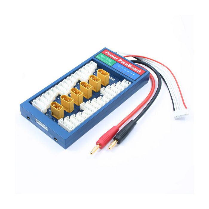 Etronix Power Paraboard 6Pk W/XT60 Connector & XH Balance (ET0290-PB6) Etronix Power Paraboard 6Pk W/XT60 Connector & XH Balance (ET0290-PB6)