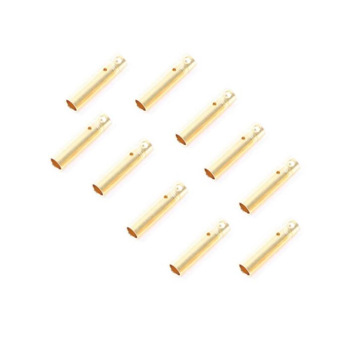 Etronix 4.0mm Female Gold Connectors (10) (ET0606) Etronix 4.0mm Female Gold Connectors (10) (ET0606)
