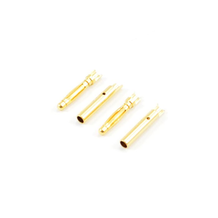 Etronix 2.0mm Gold Connectors (2Pr) (ET0609) Etronix 2.0mm Gold Connectors (2Pr) (ET0609)