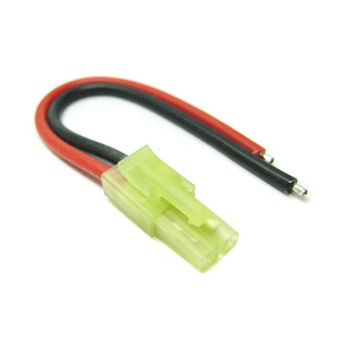Etronix Male Micro Tamiya Connector With 10cm 18awg Silicone Wire (ET0626) Etronix Male Micro Tamiya Connector With 10cm 18awg Silicone Wire (ET0626)
