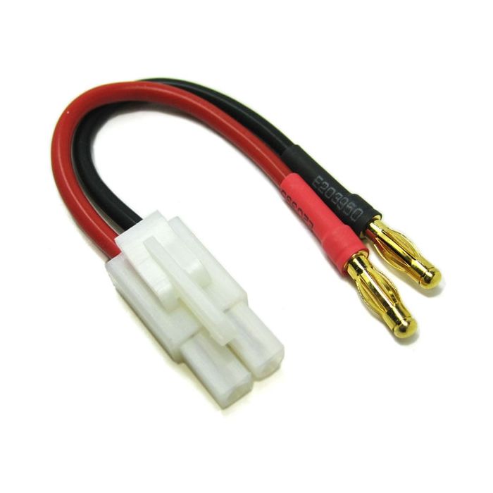 Etronix Male Tamiya To Two 4.0mm Male Connector Adaptor