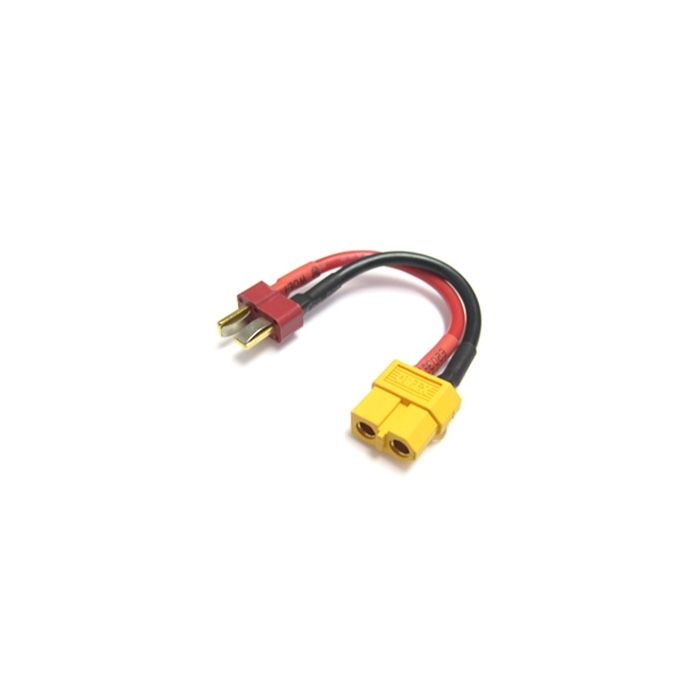 ETRONIX FEMALE XT-60 TO MALE DEAN PLUG CONNECTOR ADAPTOR ETRONIX FEMALE XT-60 TO MALE DEAN PLUG CONNECTOR ADAPTOR