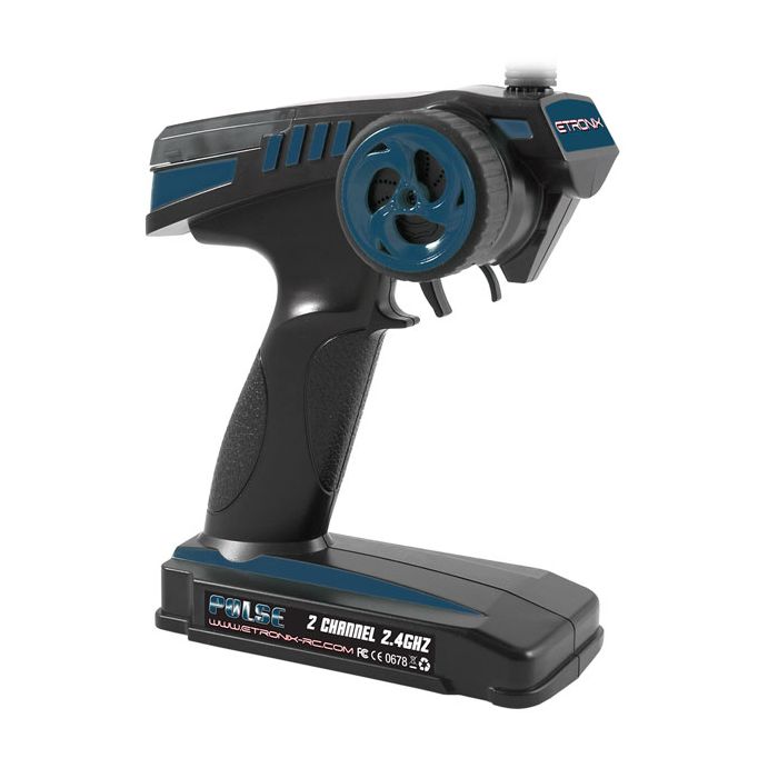 Etronix Pulse Gfsk Ex2 Sport 2.4Ghz Wheel 2Ch Radio System (ET1060)