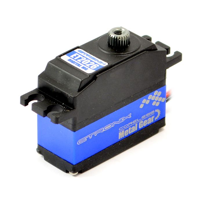 Etronix 6.6Kg/0.09S Mini Digital Servo Metal Gear (ET2026) Etronix 6.6Kg/0.09S Mini Digital Servo Metal Gear (ET2026)