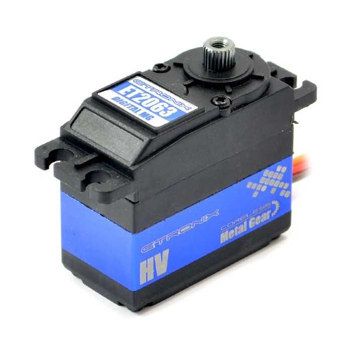 ETRONIX 32.3kg/0.10s STD DIGITAL HIGH VOLTAGE SERVO METAL GEAR ETRONIX 32.3kg/0.10s STD DIGITAL HIGH VOLTAGE SERVO METAL GEAR