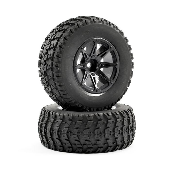Fastrax 1:10 SC Wave Mounted 8-Spoke Wheels (12mm) (FAST0058B) Fastrax 1:10 SC Wave Mounted 8-Spoke Wheels (12mm) (FAST0058B)