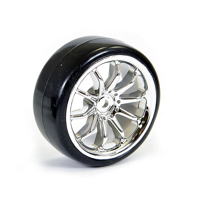 Fastrax 1:10th Street/Drift 10Sp Scale Chrome Wheel & V2 Tyre (FAST0092C) Fastrax 1:10th Street/Drift 10Sp Scale Chrome Wheel & V2 Tyre (FAST0092C)