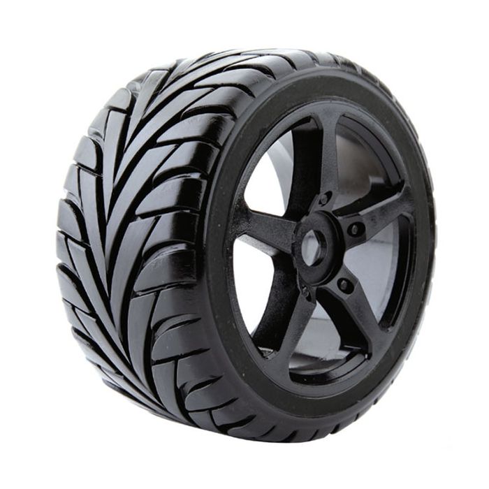 FASTRAX 1:8 TRUGGY EAGLE MTD ON 5-SPOKE BLACK 0 OFFSET(PR) FASTRAX 1:8 TRUGGY EAGLE MTD ON 5-SPOKE BLACK 0 OFFSET(PR)