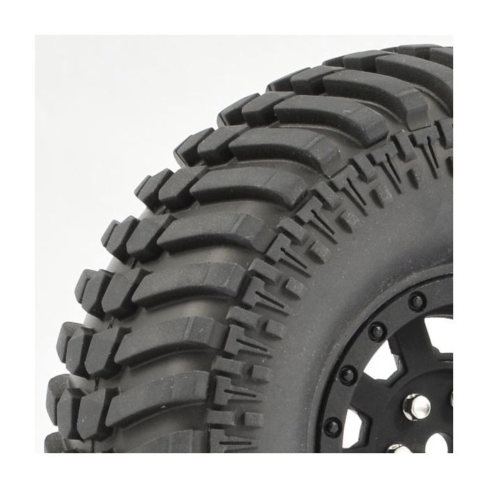 Fastrax 1:10 Crawler Paso 1.9 Mounted Scale Wheel Black (FAST1260B) Fastrax 1:10 Crawler Paso 1.9 Mounted Scale Wheel Black (FAST1260B)