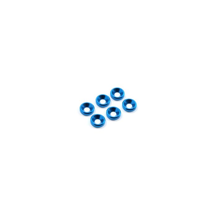 Fastrax M3 Csk Washer Blue (6) (FAST140)