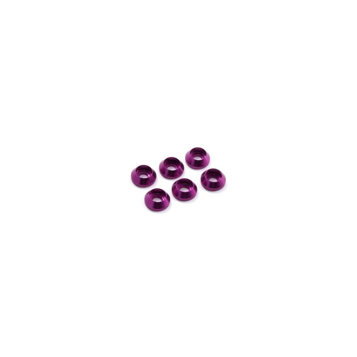Fastrax M3 Cap Washer Purple (6) (FAST143P) Fastrax M3 Cap Washer Purple (6) (FAST143P)