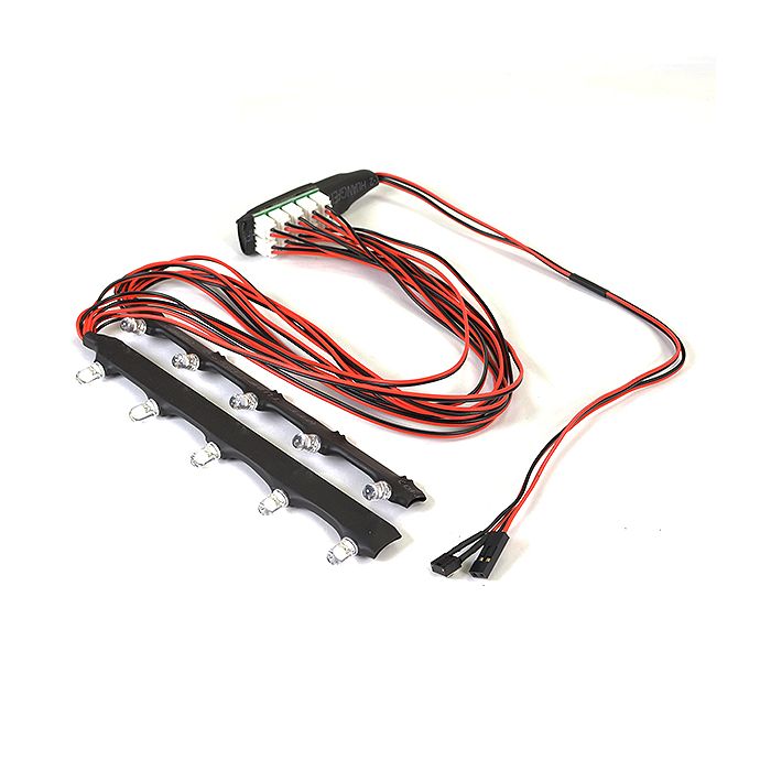 Fastrax 10-Lamp Led Chassis Strip Lights (FAST197-4)