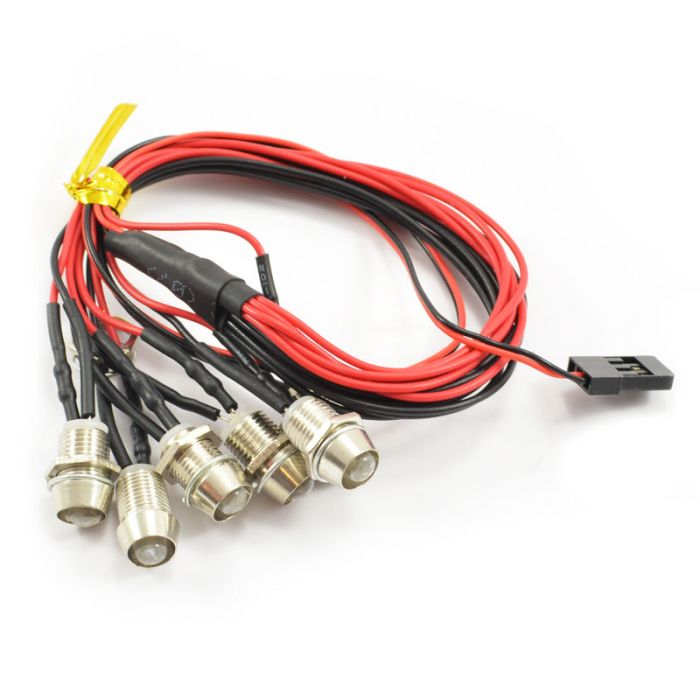 Fastrax Red Headlights (6Pc) (FAST199R-6) Fastrax Red Headlights (6Pc) (FAST199R-6)