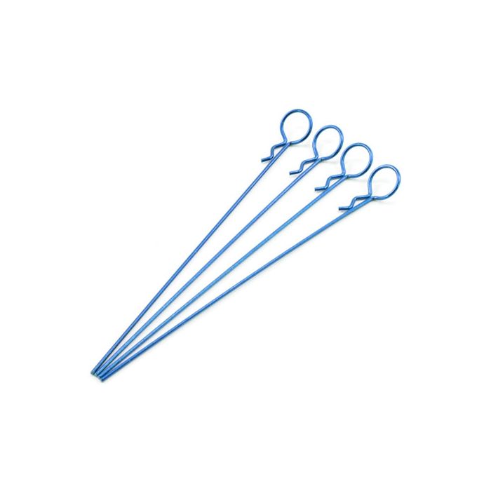 Fastrax Small Metallic Blue Long Body Pin 1/10th Fastrax Small Metallic Blue Long Body Pin 1/10th