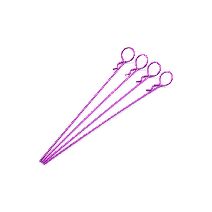 Fastrax Small Metallic Purple Long Body Pin 1/10th Fastrax Small Metallic Purple Long Body Pin 1/10th