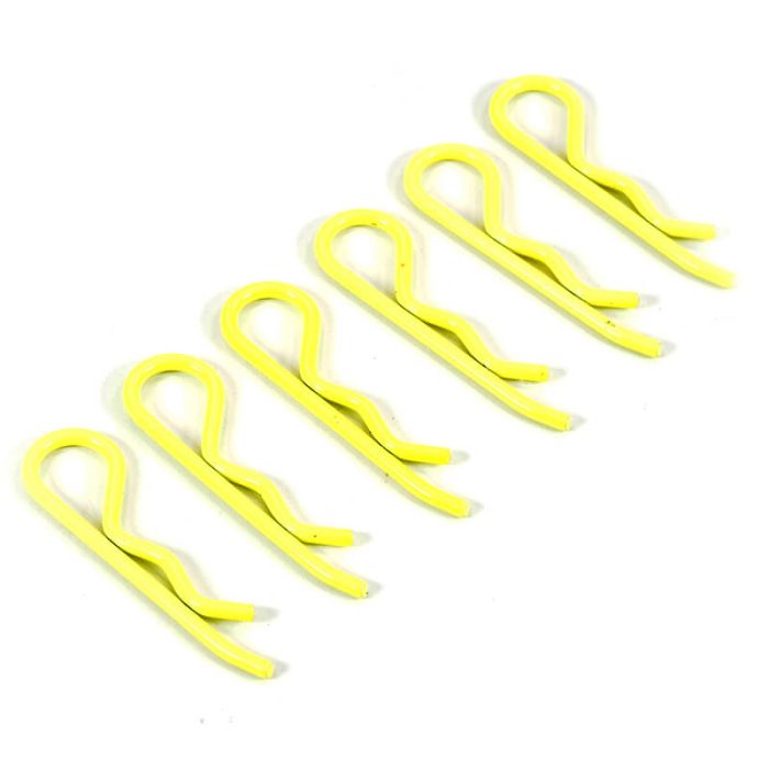 Fastrax 1:8th/1:5th/Transponder Body Clips Fluo Yellow (6) (FAST210FY) Fastrax 1:8th/1:5th/Transponder Body Clips Fluo Yellow (6) (FAST210FY)