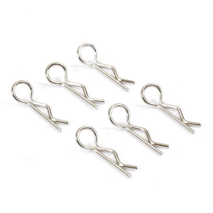 Fastrax Small Body Clips (6) (FAST212) Fastrax Small Body Clips (6) (FAST212)