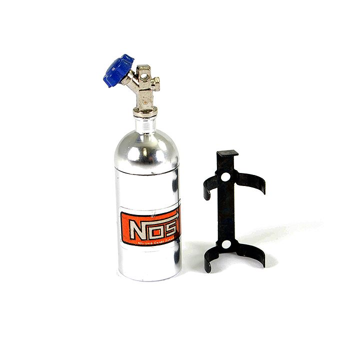 Fastrax Aluminum Nos Nitrous Bottle & Mount - Silver (FAST2204S) Fastrax Aluminum Nos Nitrous Bottle & Mount - Silver (FAST2204S)
