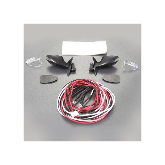 FASTRAX WING MIRROR SET w/LED FASTRAX WING MIRROR SET w/LED