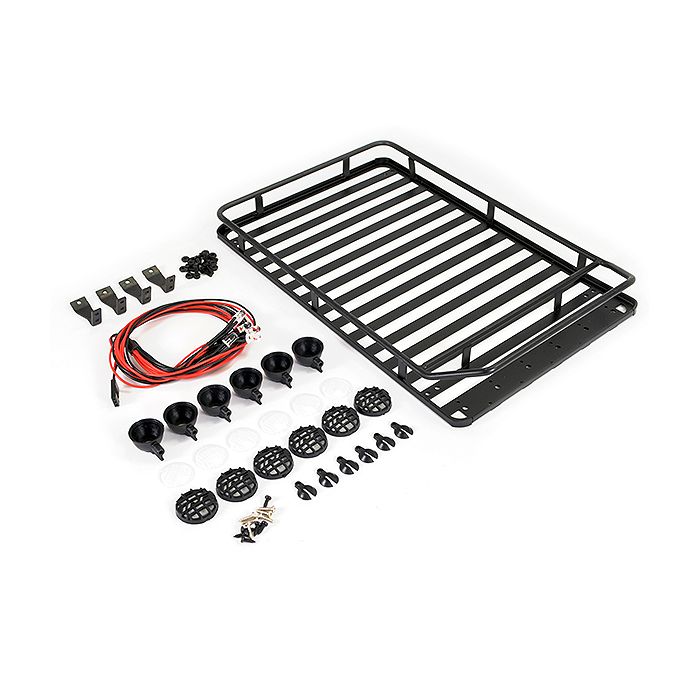 Fastrax Rooftop Luggage Rack W/Led Spot Lights (233X157X36mm) (FAST2304) Fastrax Rooftop Luggage Rack W/Led Spot Lights (233X157X36mm) (FAST2304)