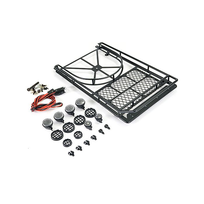 Fastrax Rooftop Luggage Rack W /Led Spot Lights (240X150X31mm (FAST2305) Fastrax Rooftop Luggage Rack W /Led Spot Lights (240X150X31mm (FAST2305)