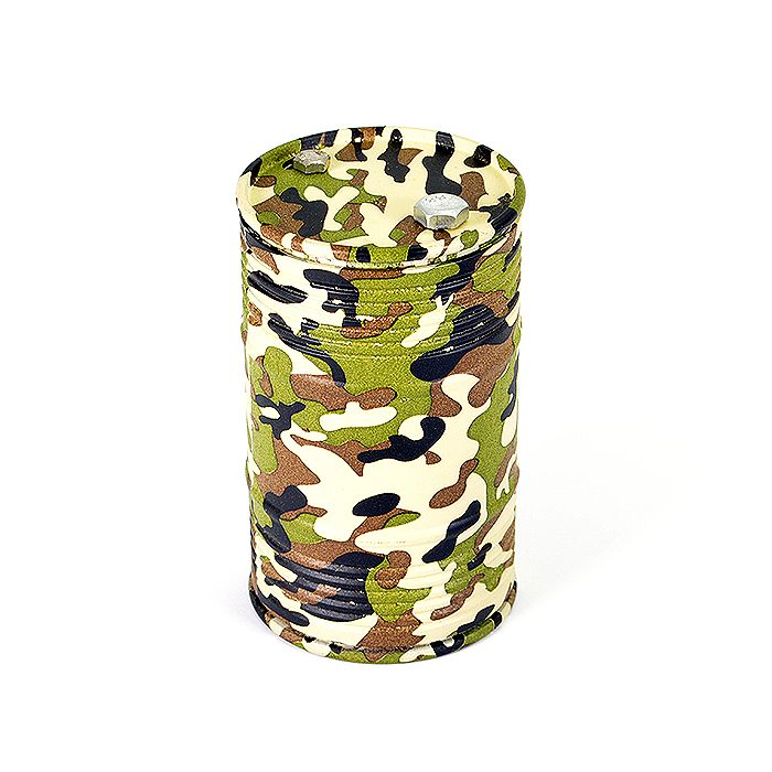 Fastrax Aluminium Anodised Oil Drum W/Removable Lid - Camo (FAST2327AC) Fastrax Aluminium Anodised Oil Drum W/Removable Lid - Camo (FAST2327AC)