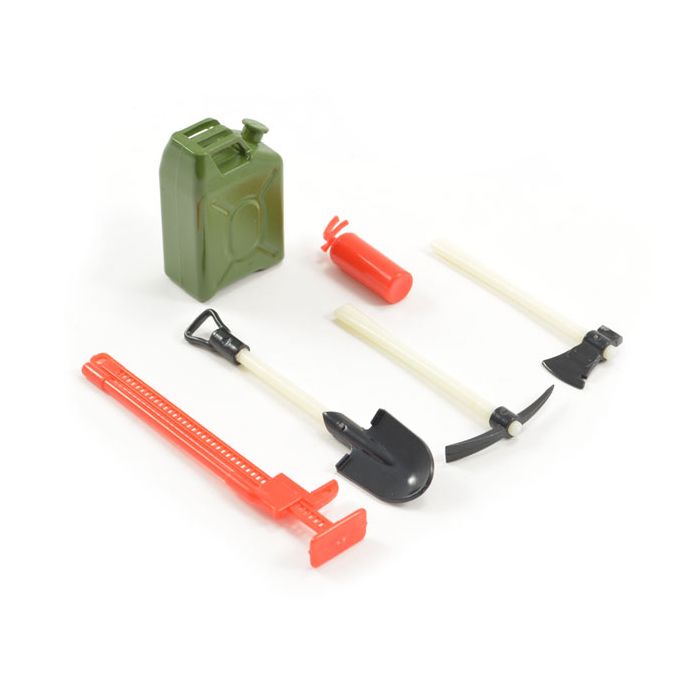 Fastrax Type-B Scale 6-Piece Painted Tool Set (FAST2338) Fastrax Type-B Scale 6-Piece Painted Tool Set (FAST2338)